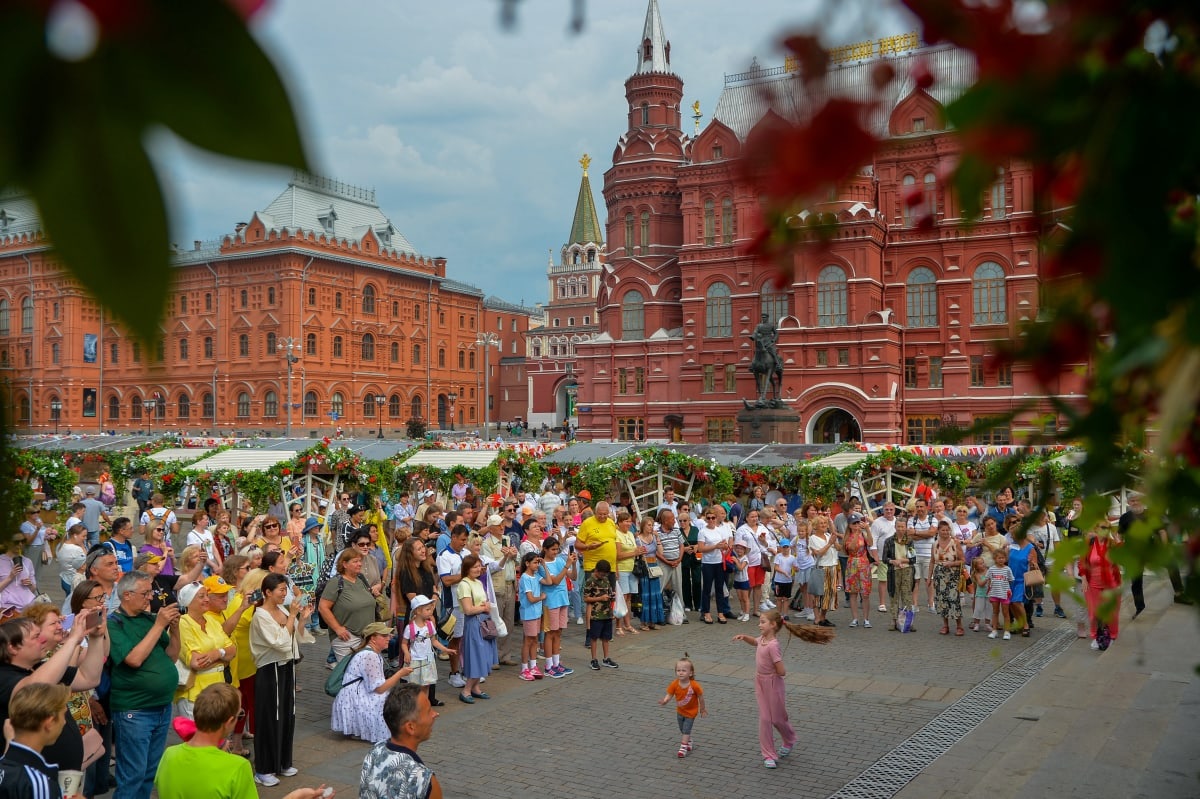 Осенний Гастрономический фестиваль на Манежной площади