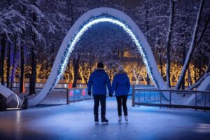 Каток в «Лужниках» в Москве – самый большой Мультимедийный каток